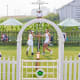 Grass tennis courts are rare in the United States, and farmer Mark Kuhn's creation is an even rarer non-private lawn.